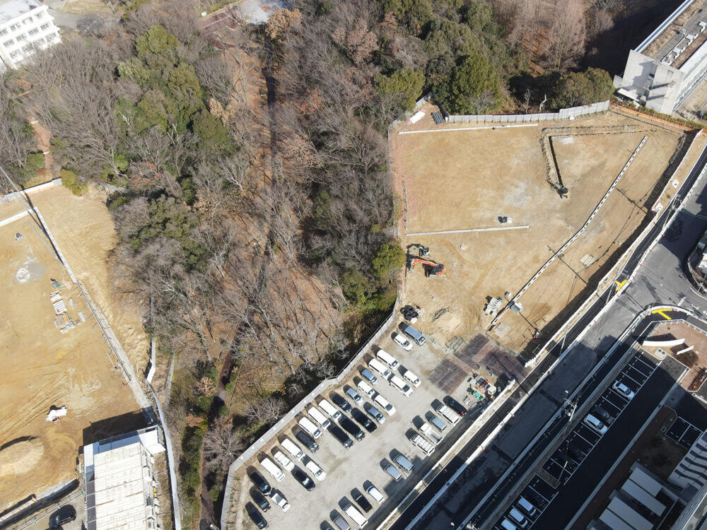 2025年1月テニスコート