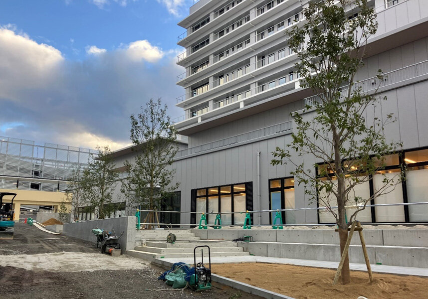 2025年3月外構 学びの広場　外構・植栽工事