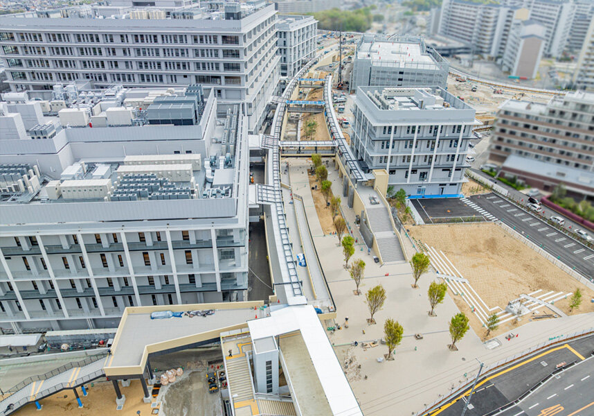 2025年4月ペデストリアンデッキ