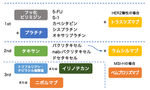 胃がんの薬物療法 近畿大学病院