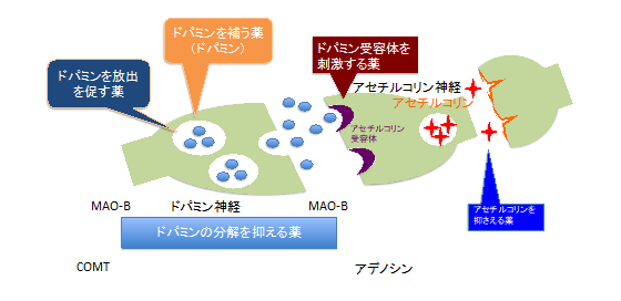 薬 副作用 病 パーキンソン