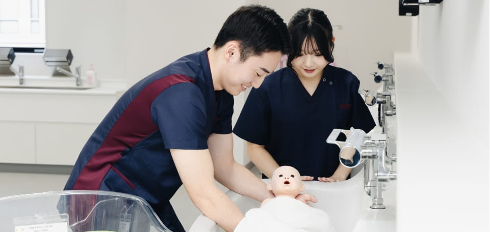 妊婦さん・赤ちゃんケア体験
