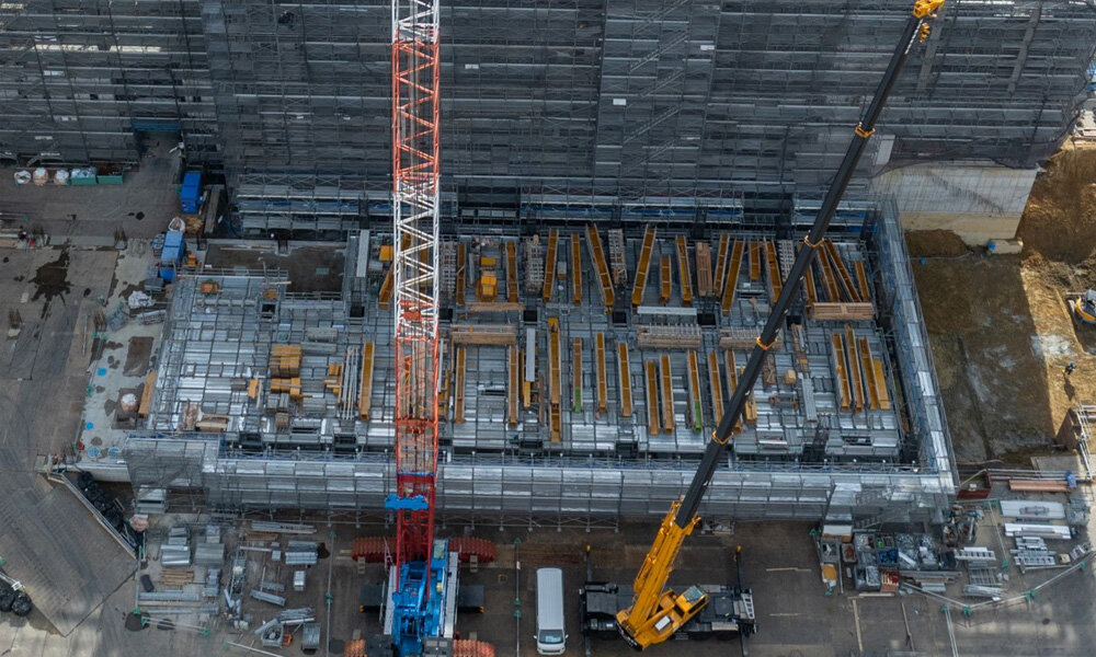 2024年2月病院（臨床研究棟）